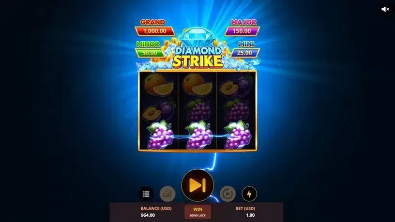 Diamond Strike slot screenshot 3