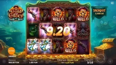 Gold And Glory Hold and Win slot screenshot 3
