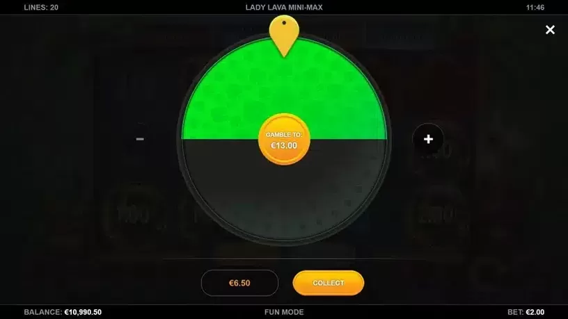 Lady Lava Mini-Max slot screenshot 3
