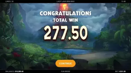 Lady Lava Mini-Max slot screenshot 8
