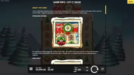 Let It Snow slot screenshot 4