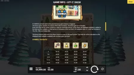 Let It Snow slot screenshot 5