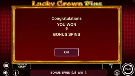 Lucky Crown Plus slot screenshot 4