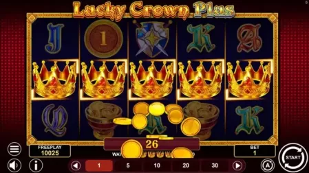 Lucky Crown Plus slot screenshot 2