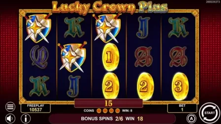 Lucky Crown Plus slot screenshot 5