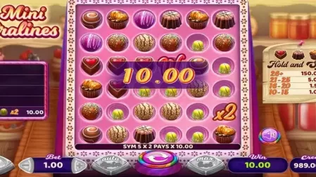 Mini Pralines slot screenshot 2