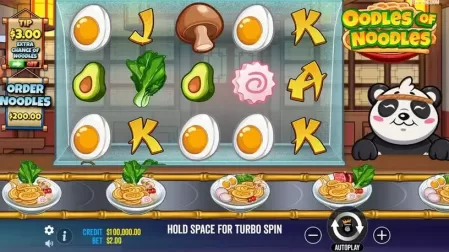 Oodles of Noodles slot screenshot 1