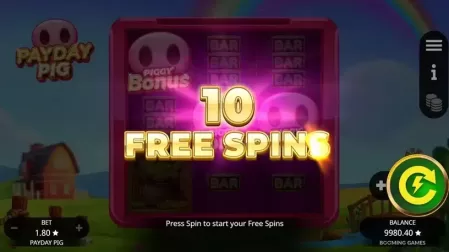 Payday Pig slot screenshot 6