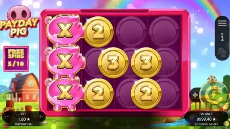 Payday Pig slot screenshot 7