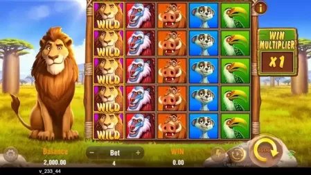 Safari Mystery slot screenshot 1