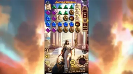 Secret of Goddess slot screenshot 2