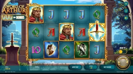 Sword of Arthur slot screenshot 1