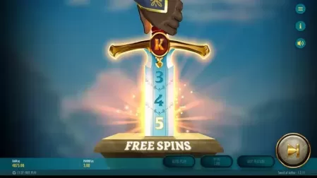 Sword of Arthur slot screenshot 3