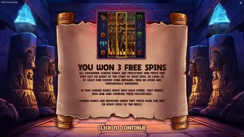 The Cursed King slot screenshot 5