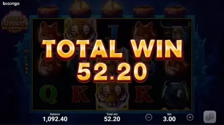 Tiger Jungle slot screenshot 5