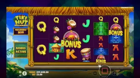 Tiki Hut Megaways slot screenshot 2