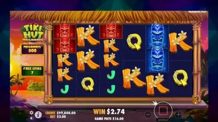 Tiki Hut Megaways slot screenshot 3