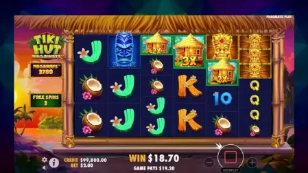 Tiki Hut Megaways slot screenshot 4