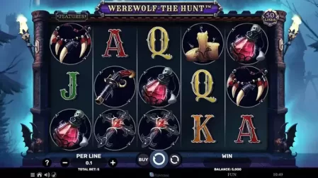 Werewolf – The Hunt slot screenshot 1