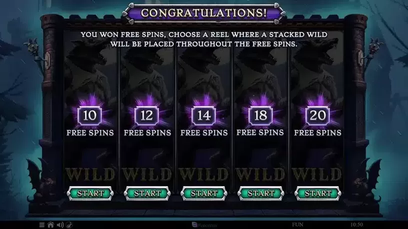 Werewolf – The Hunt slot screenshot 2