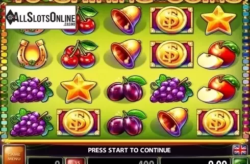 Reel Screen. 40 Shining Coins from Casino Technology