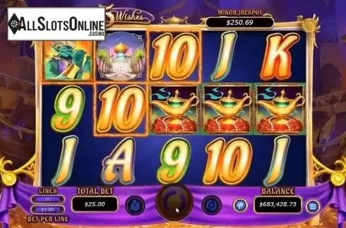 Reel Screen. 5 Wishes from RTG