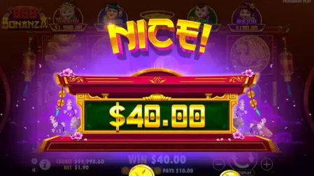 888 Bonanza slot screenshot 4
