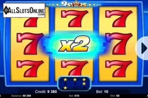 Win Screen. 9 Star Plus from KAJOT