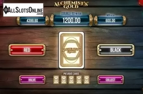 Gamble. Alchemists Gold from SYNOT