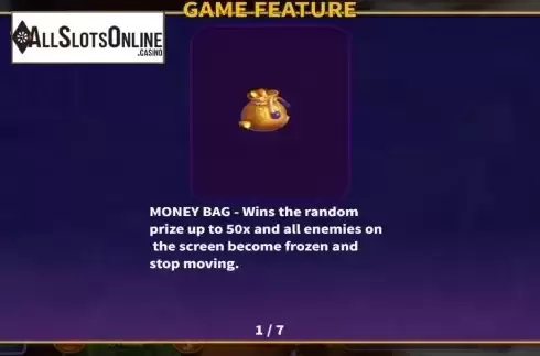 Special feature screen