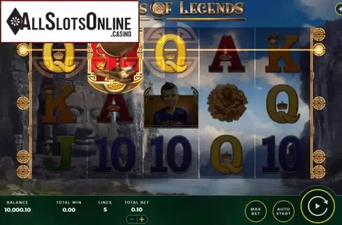 Win Screen 2. Atlas of Legends from Bally Wulff