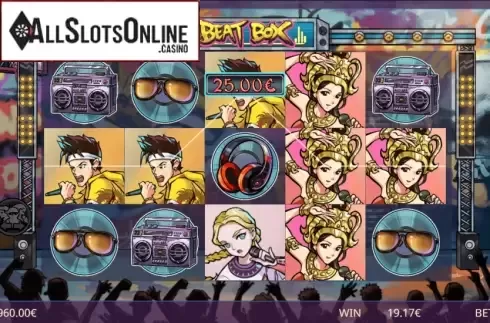 Win Screen. Beat Box from Gamatron