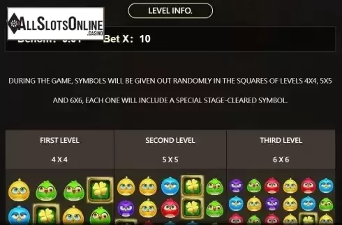 Game Rules screen