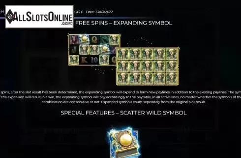 Expanding symbol screen