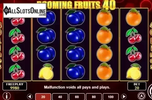 Game screen