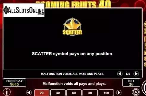 Game Rules screen 2