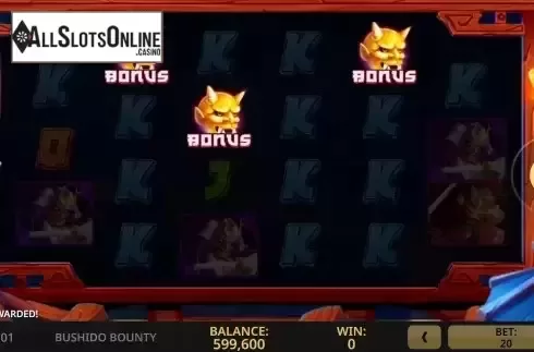 Free Spins Win Screen