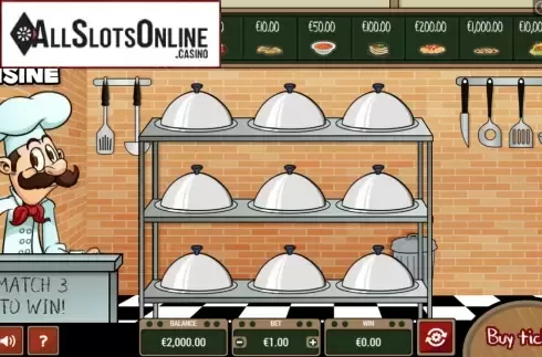 Game Screen 1. Cash Cuisine Scratch from Pariplay