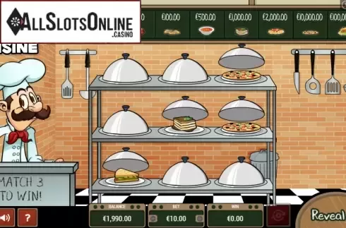 Game Screen 2. Cash Cuisine Scratch from Pariplay