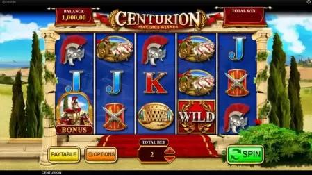 Centurion slot screenshot 1