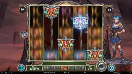 Champions of Mithrune slot screenshot 6
