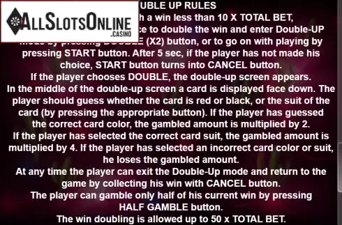 Paytable 4. Chili Baby from Casino Technology