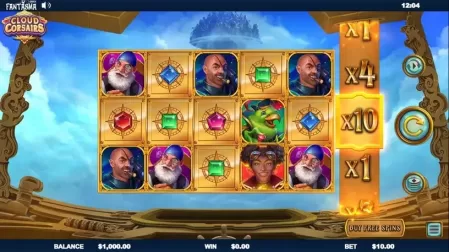 Cloud Corsairs slot screenshot 1