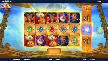 Cloud Corsairs slot screenshot 2
