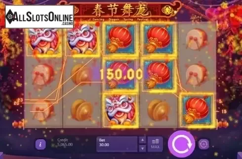 Screen 4. Dancing Dragon Spring Festival from Playson