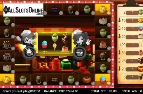 Game workflow . Dessert Mario from Triple Profits Games