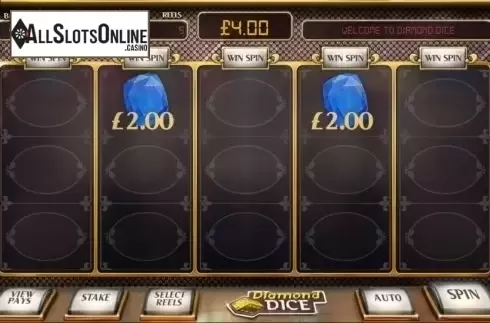 Screen6. Diamond Dice from Cayetano Gaming