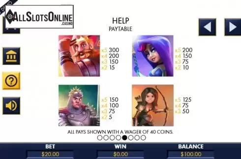 Paytable 5