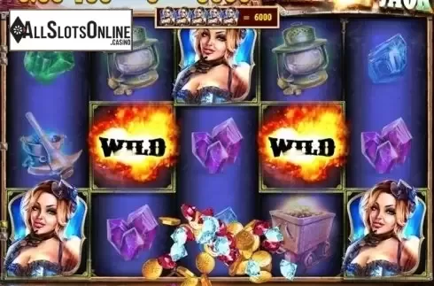 Reel Screen. Dynamite Jack from Octavian Gaming