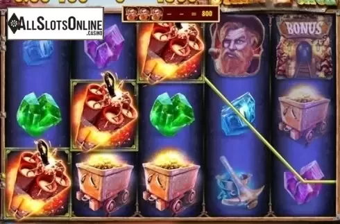 Reel Screen. Dynamite Jack from Octavian Gaming